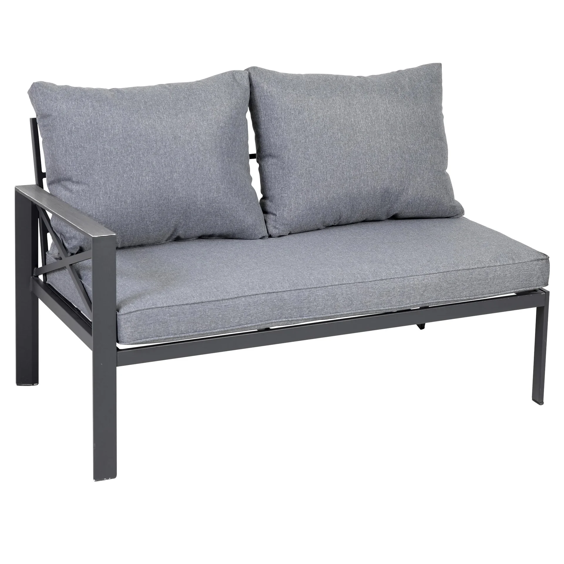 Gartenmöbel-Lounge-Set "Amsterdam" - anthrazit   - 0