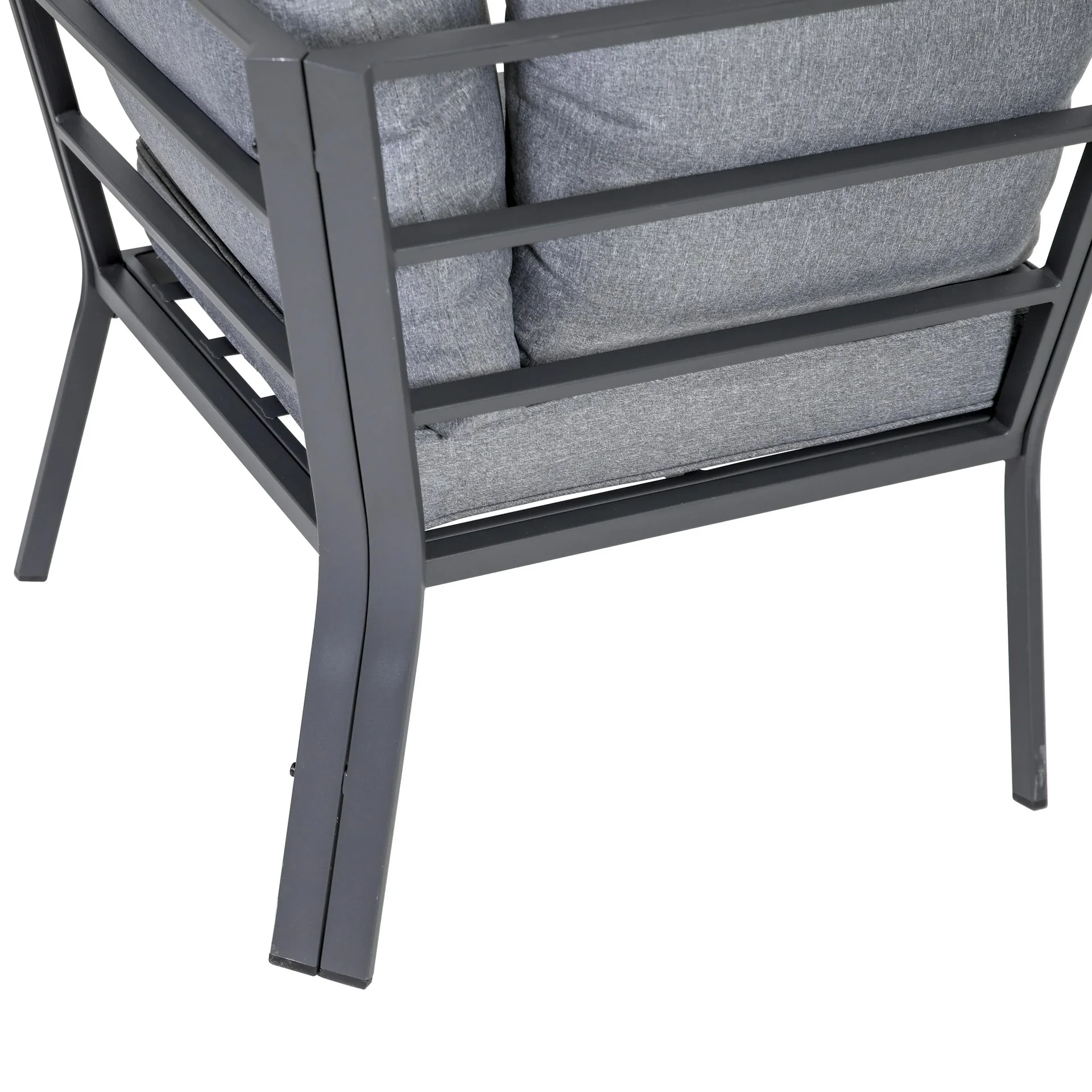 Gartenmöbel-Lounge-Set "Amsterdam" - anthrazit   - 2