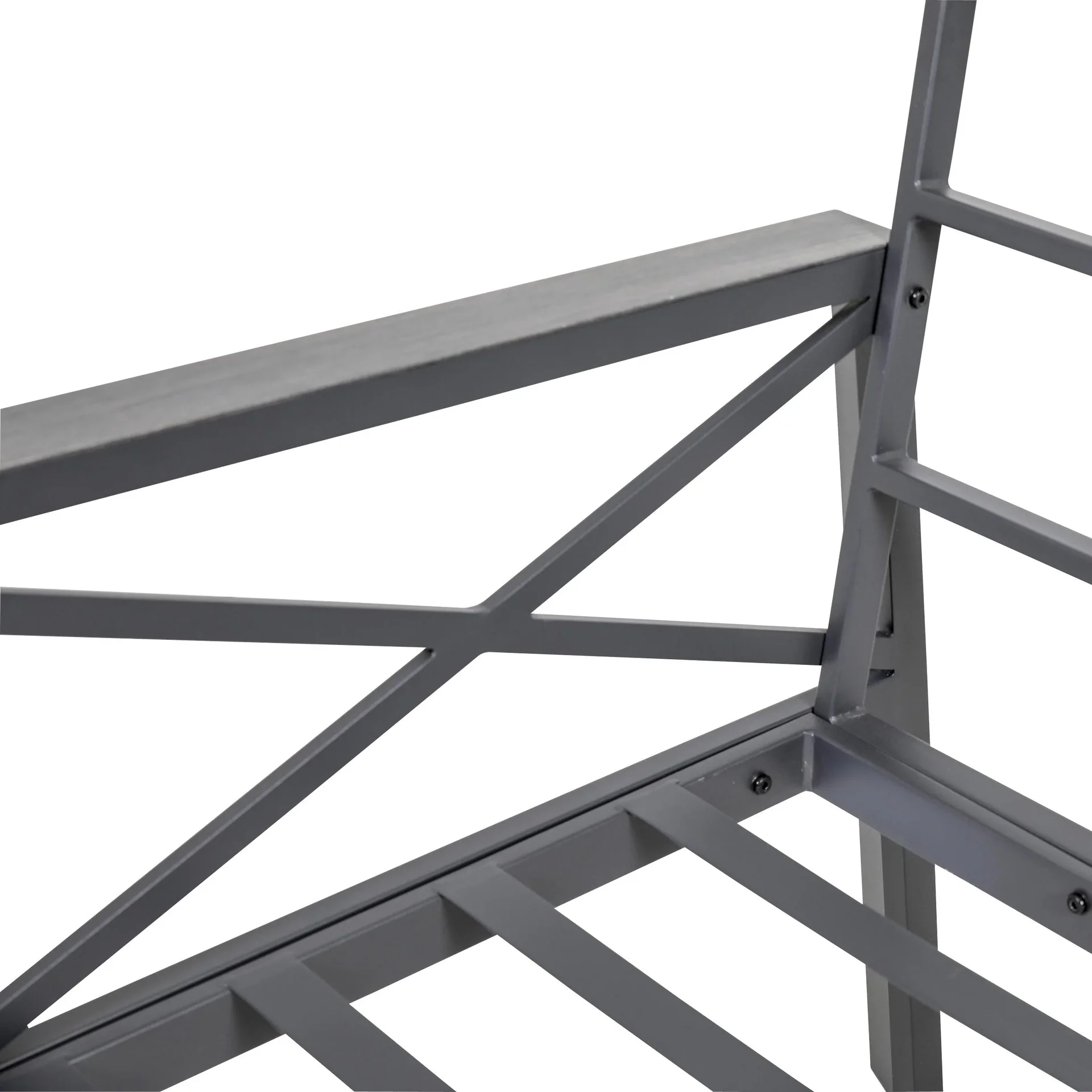 Gartenmöbel-Lounge-Set "Amsterdam" - anthrazit   - 5