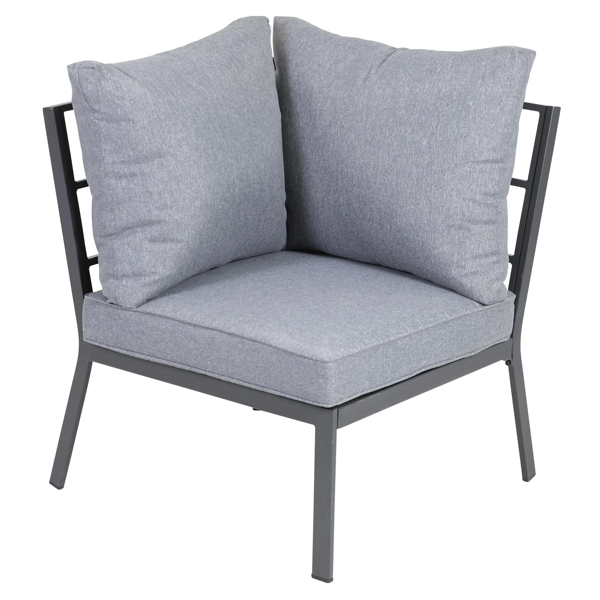 Gartenmöbel-Lounge-Set "Amsterdam" - anthrazit   - 8