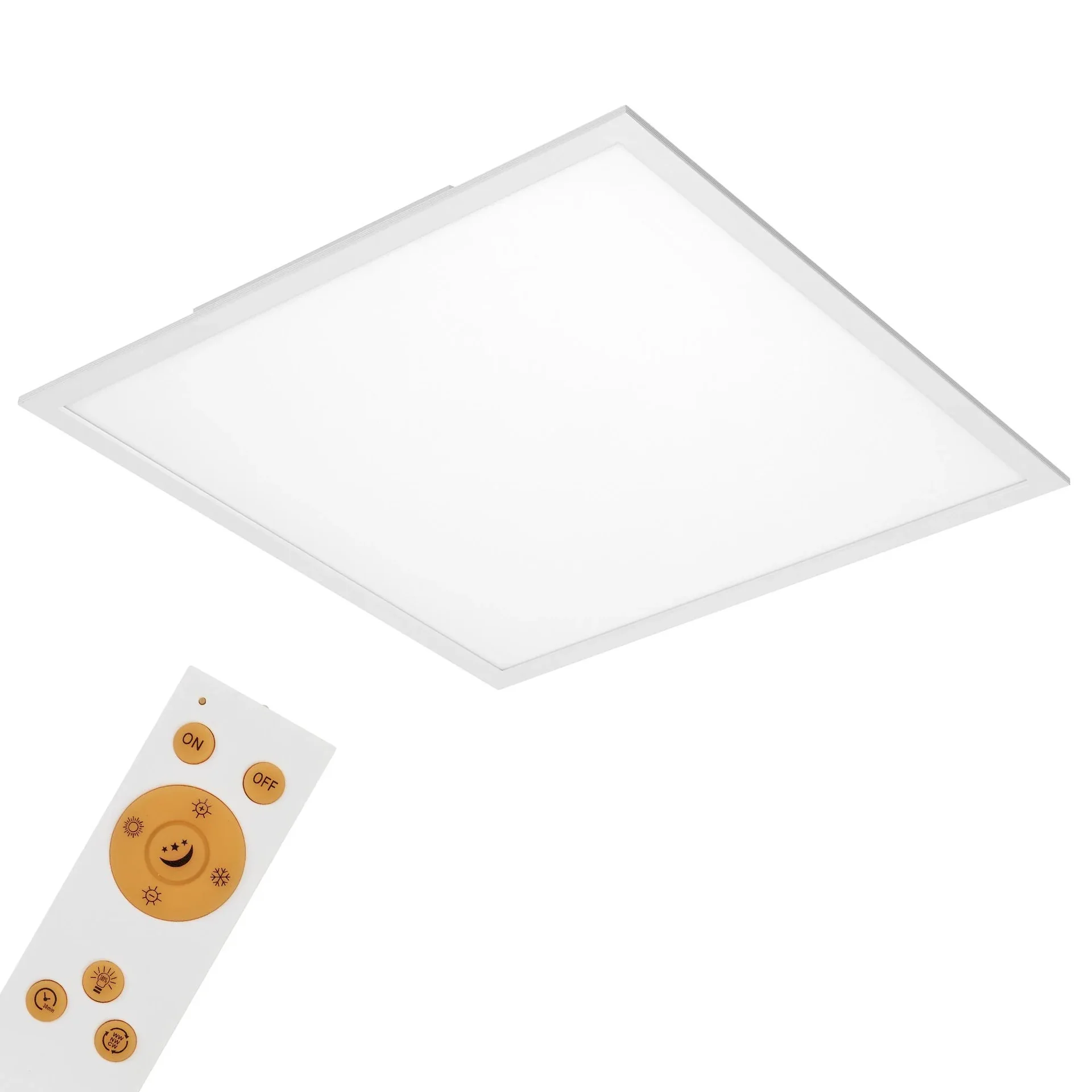 Ultraflaches LED Panel, viereckig, 59,5 cm, CCT, 36 Watt, weiß - 5