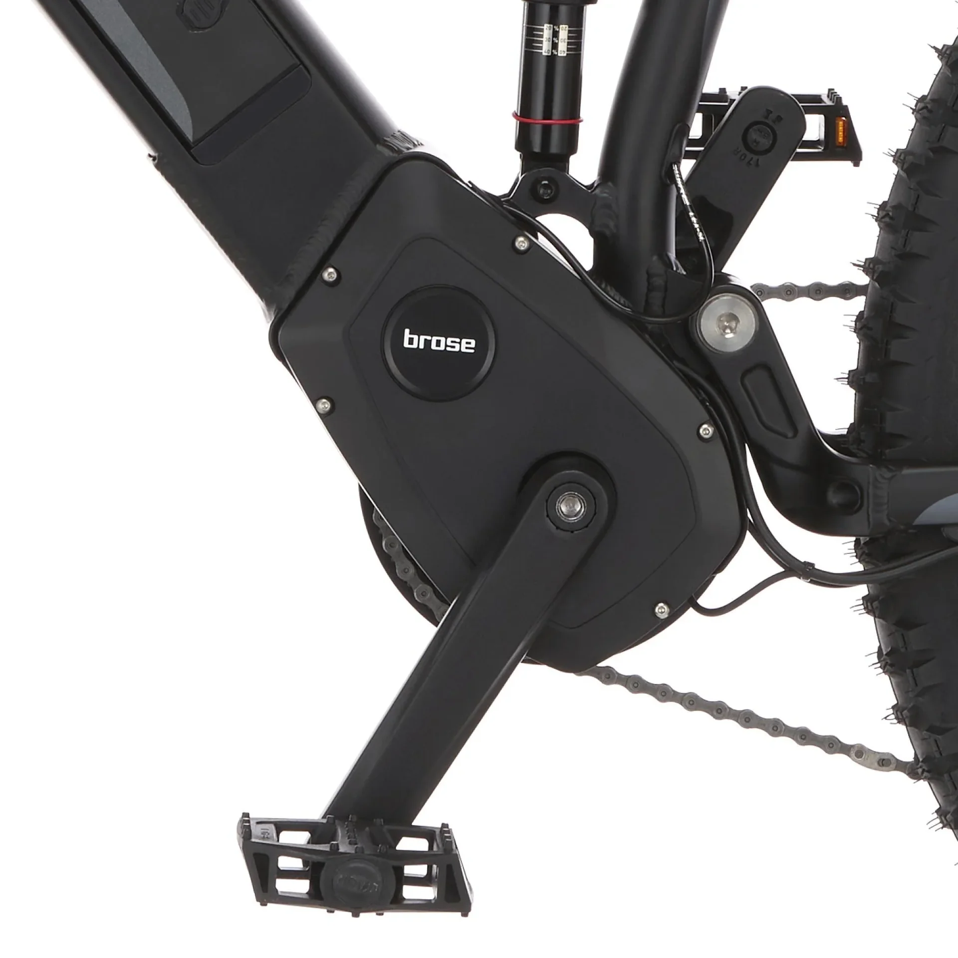 Unisex E-Bike MTB Fully, 27,5 Zoll, Rahmenhöhe 44cm, 12-Gang Kettenschaltung, schwarz matt, MONTIS 6.0i - 3