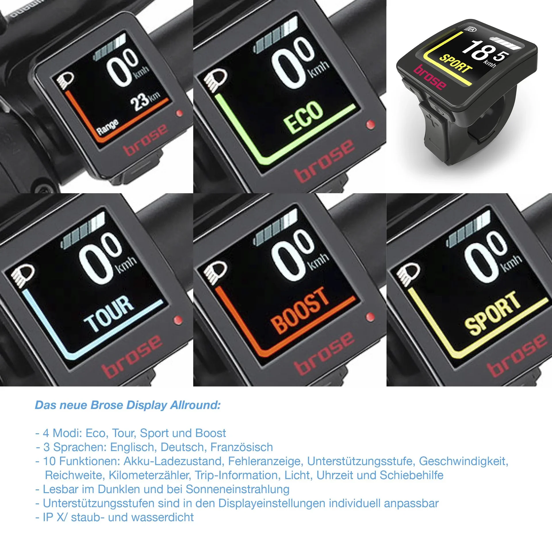 Unisex E-Bike MTB Fully, 27,5 Zoll, Rahmenhöhe 44cm, 12-Gang Kettenschaltung, schwarz matt, MONTIS 6.0i - 4