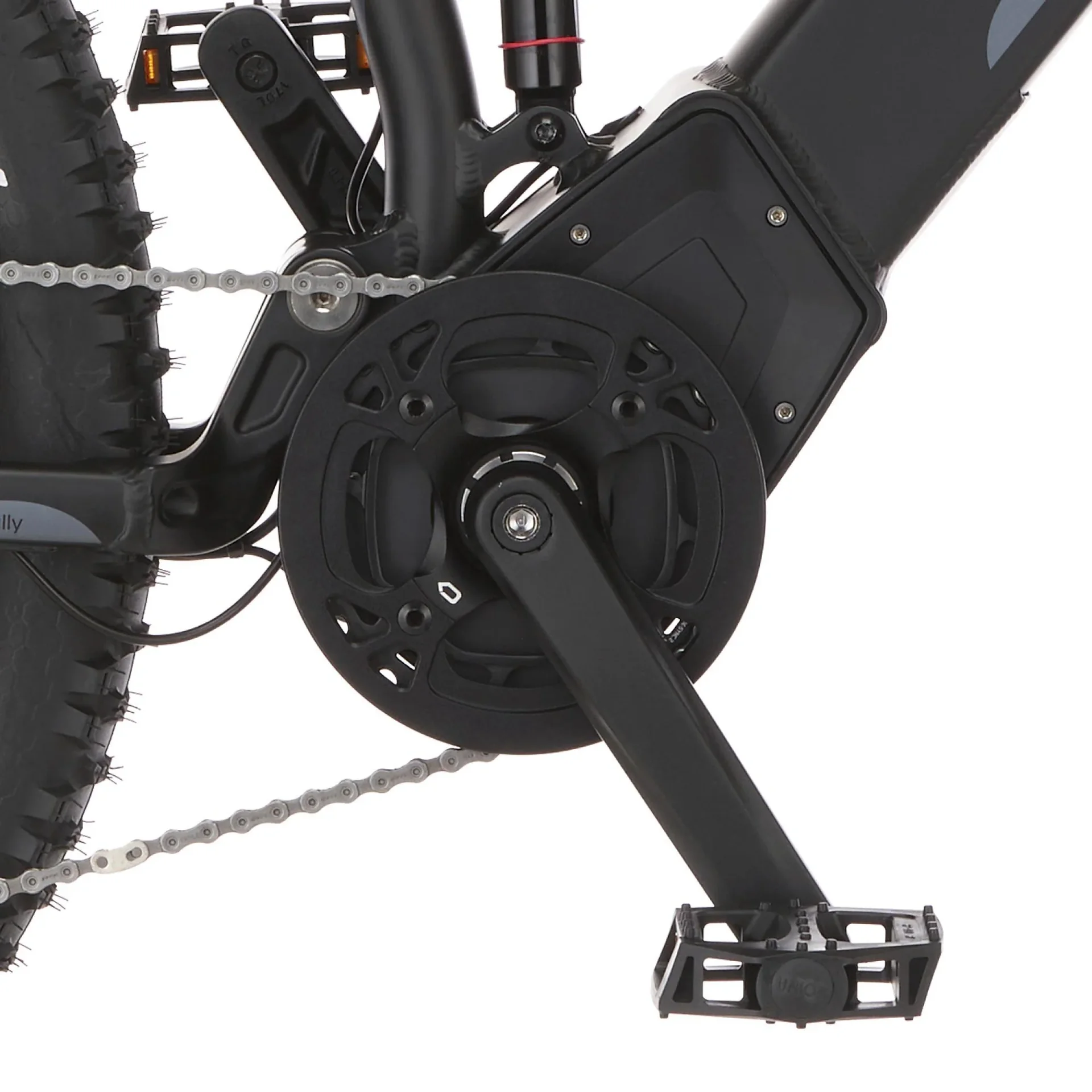 Unisex E-Bike MTB Fully, 27,5 Zoll, Rahmenhöhe 44cm, 12-Gang Kettenschaltung, schwarz matt, MONTIS 6.0i - 10