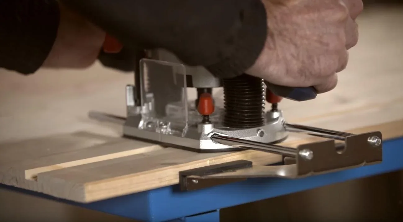 Oberfräse OF 1200 E inklusive 6-teiligem Oberfräser-Satz - 6