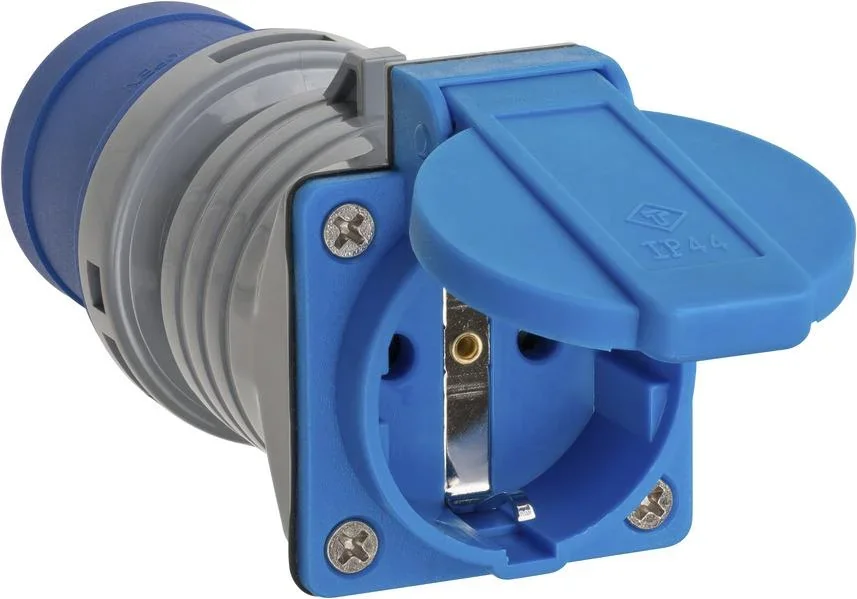 Adapter Schutzkontakt 230V/CEE 230V, IP44 - 1