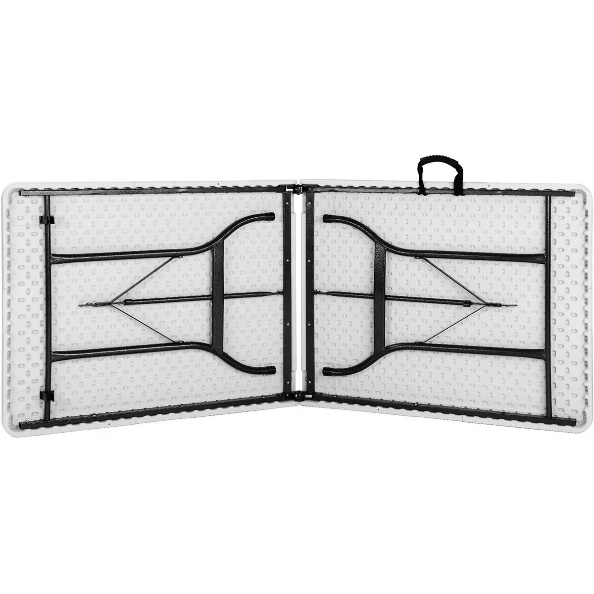 Klapptisch | Campingtisch | Gartentisch | Klapptisch | weiß - Kunststoff 183 x 76 x 74 cm - 2