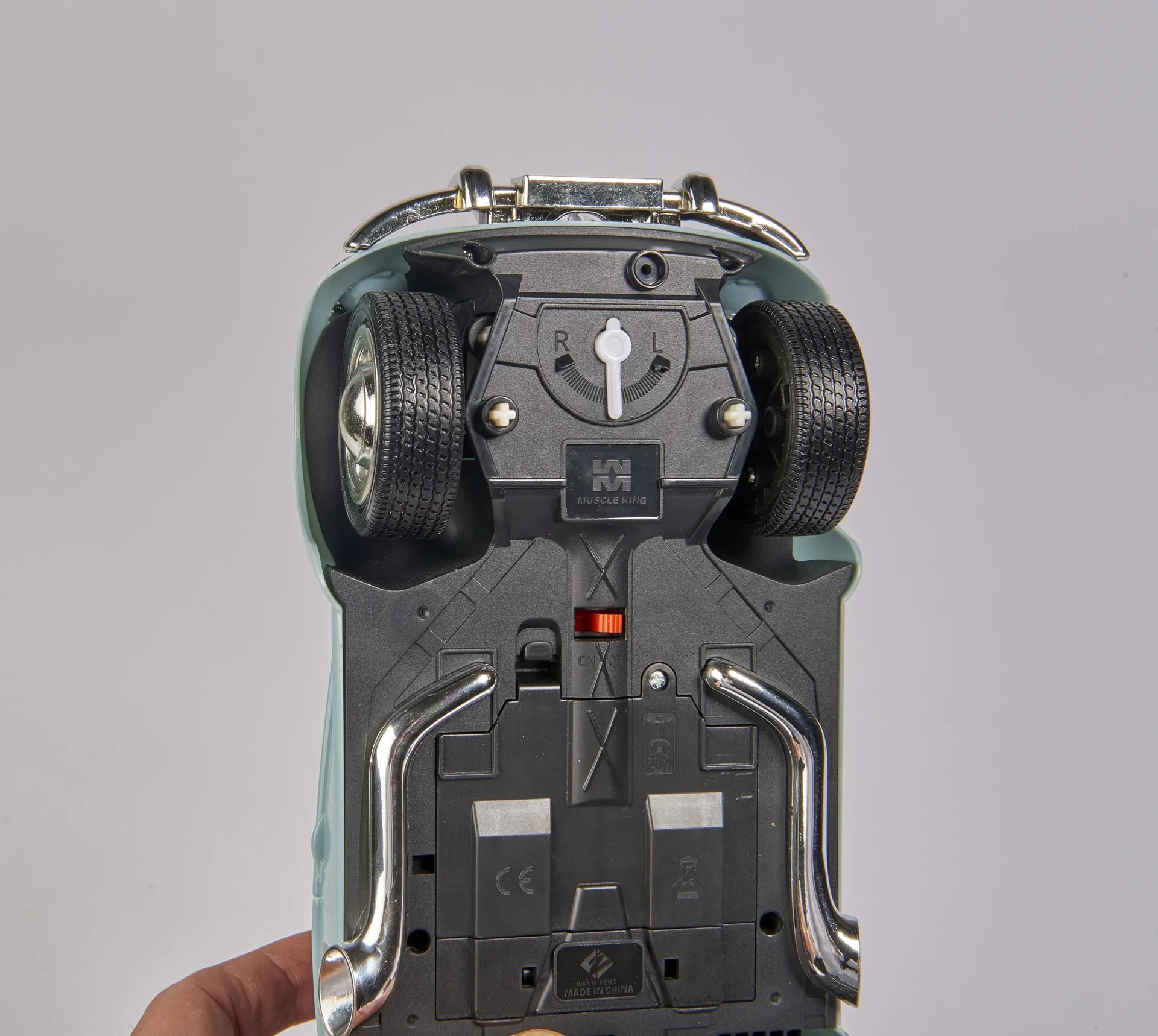 Fahrzeug VW Käfer 2.4 GHz 100 % RTR taubenblau 1:14 - 2