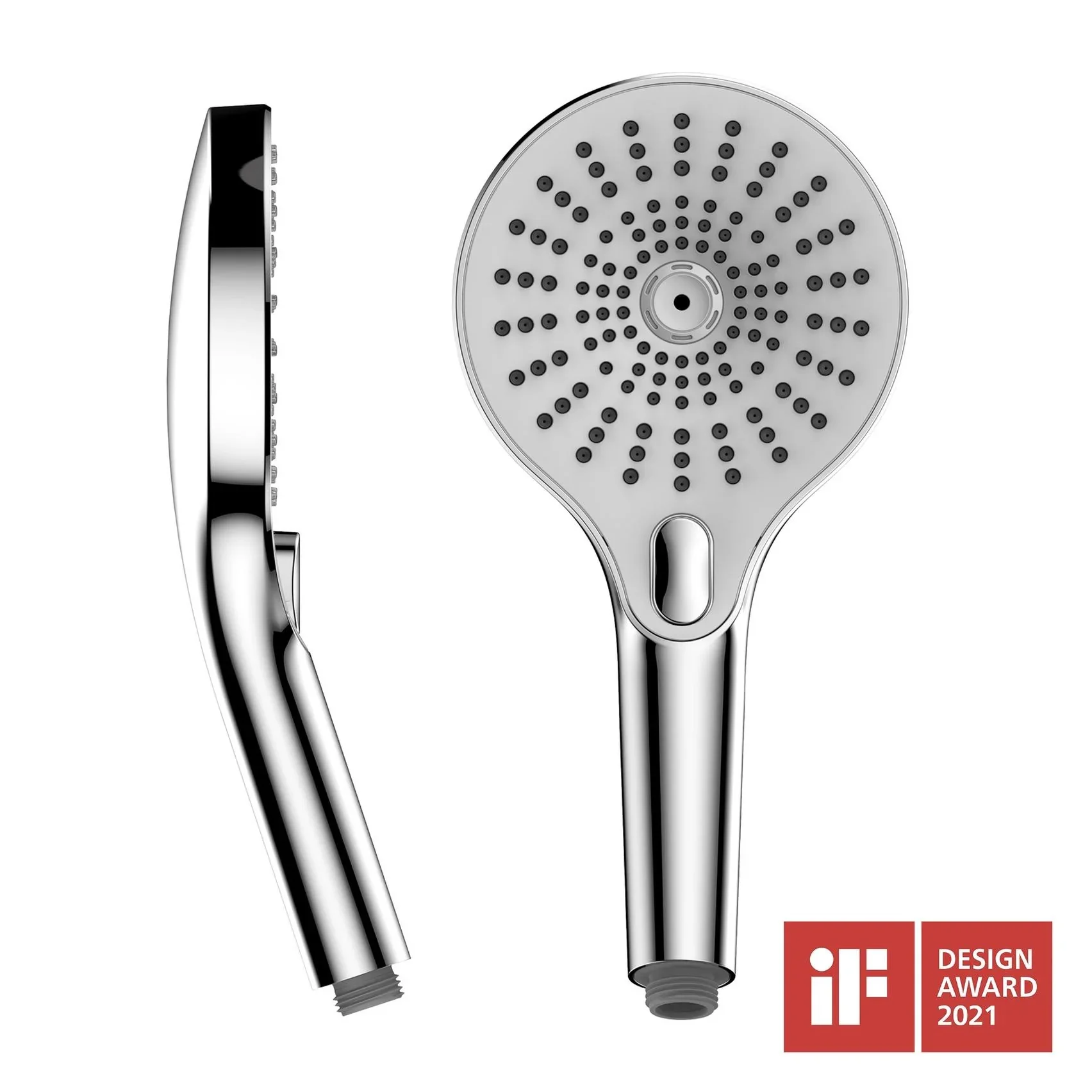 Duschkopf Ultimate Shower Chrom/Weiß, Ø 13 cm - 2