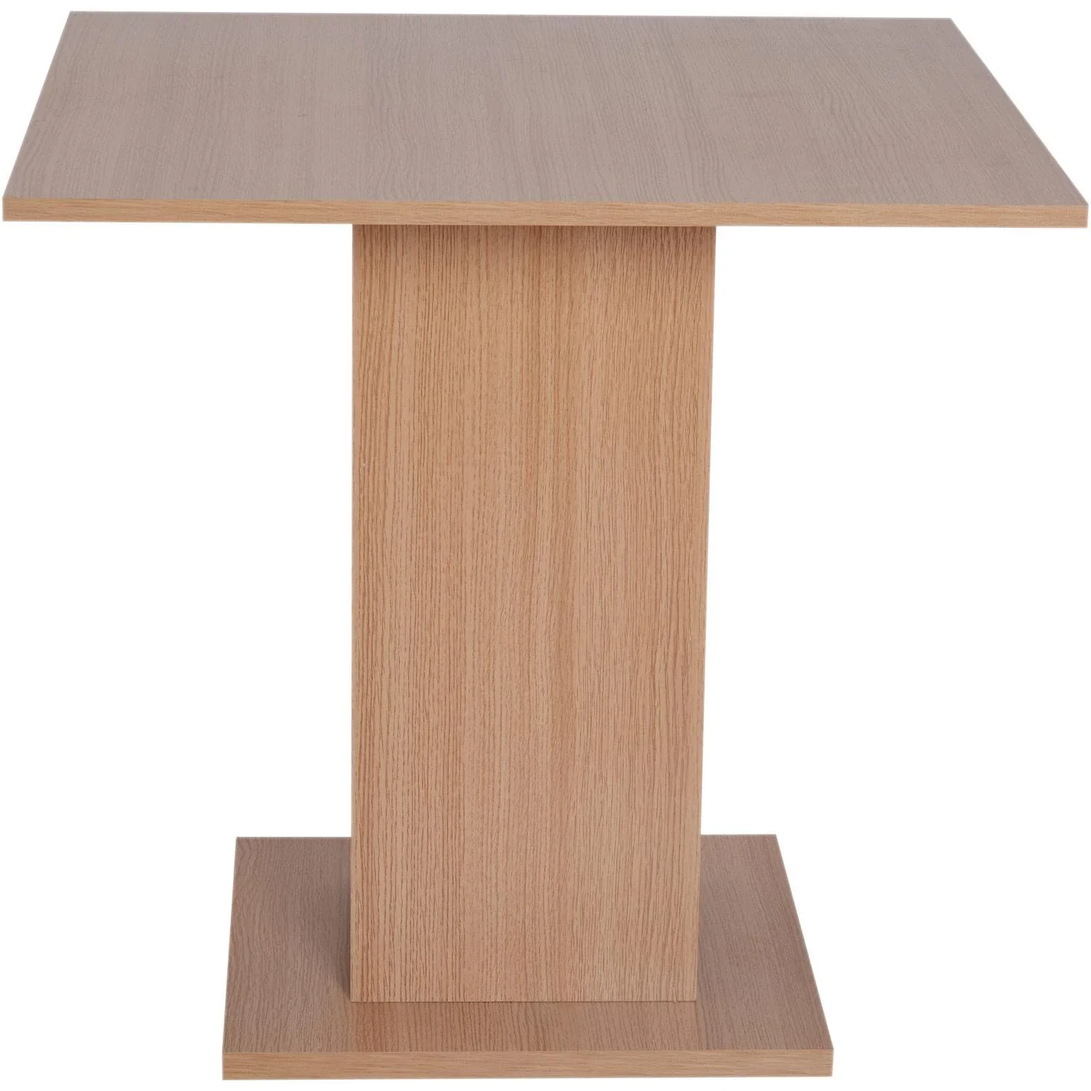 Esstisch Küchentisch Esszimmertisch Holztisch Bistrotisch rechteckig Holz Natur 80 × 80 × 76,5 cm - 2