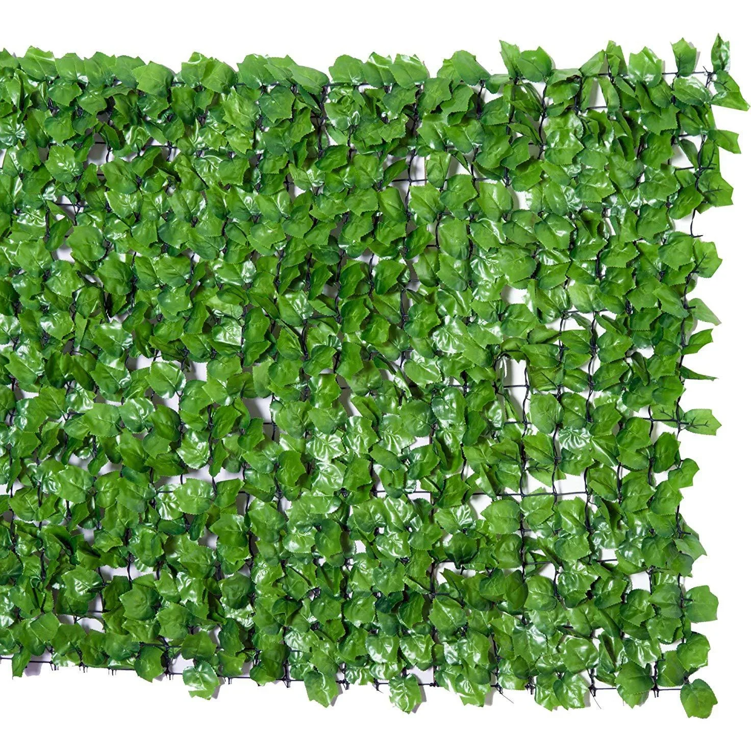 Sichtschutz Künstliche Hecke Wanddekoration 1x3m Hellgrün - 3