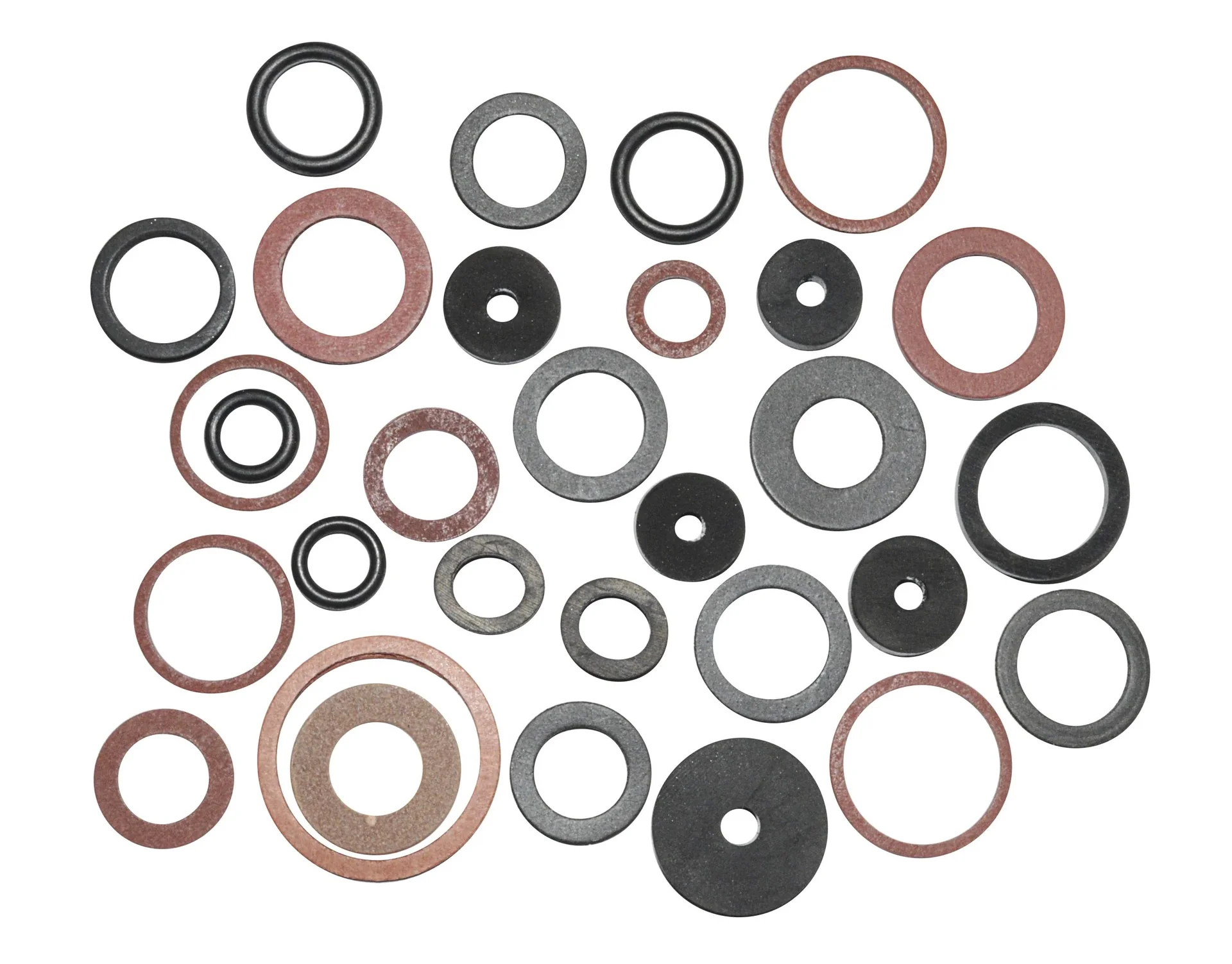Dichtungs-Set, bestehend aus Hahnfett 7 g und 30-teiligem Dichtungssortiment - 0