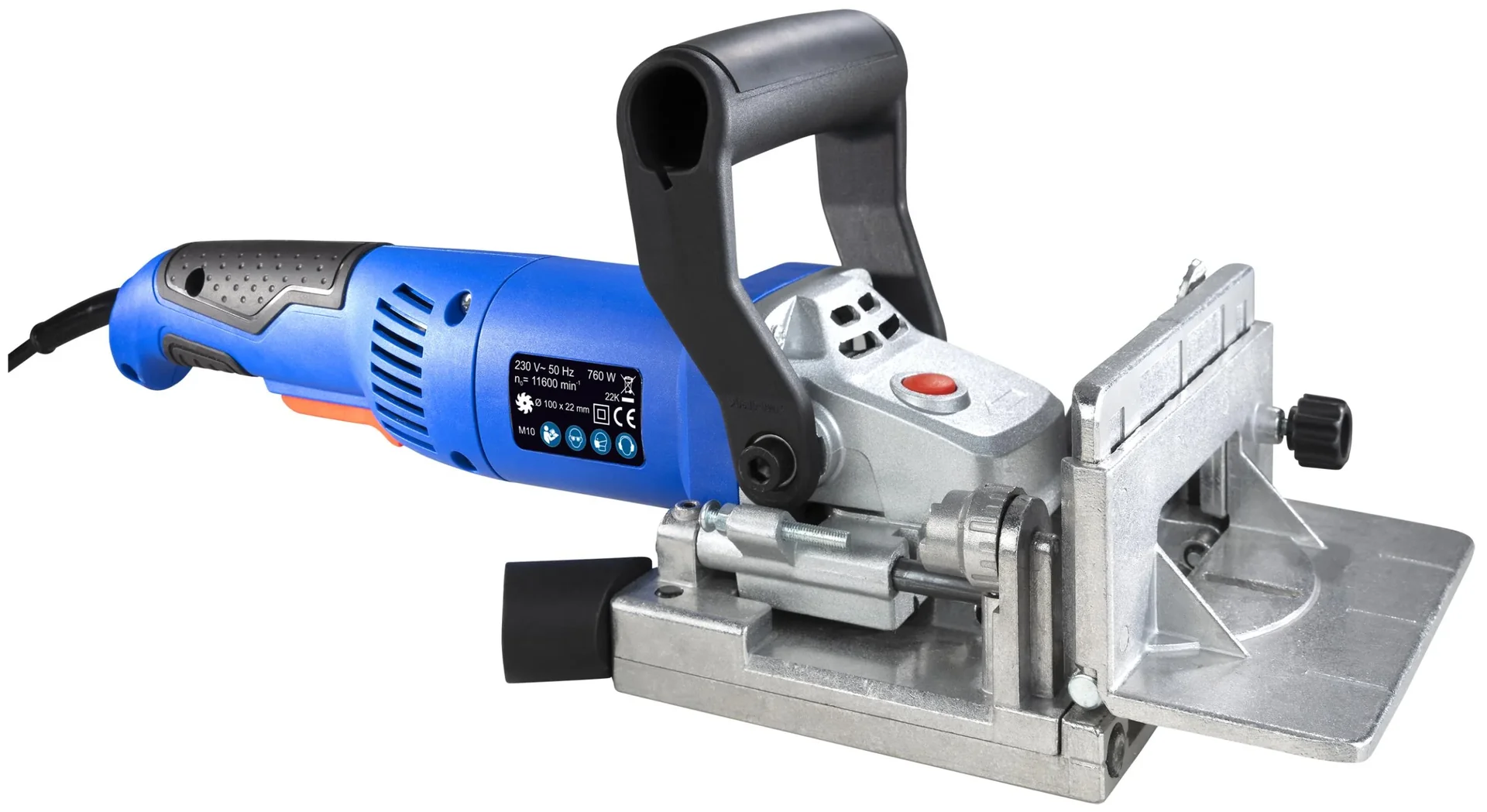 Flachdübelfräse WFF760, 760 Watt - 3