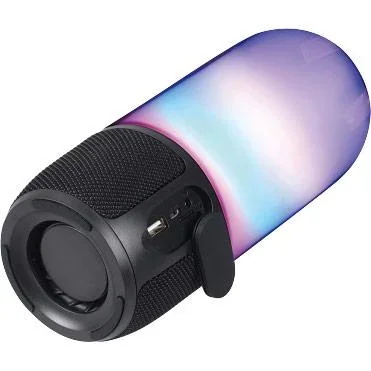 VT-7456 Bluetooth-Lautsprecher mit RGB-Beleuchtung - 2x 3Watt - schwarz - 4