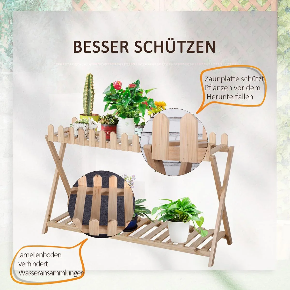 Kinderregal mit Schublade Standregal Bücherregal Dekoregal mit Fächer Weiß 60 x 29,9 x 90 cm - 2