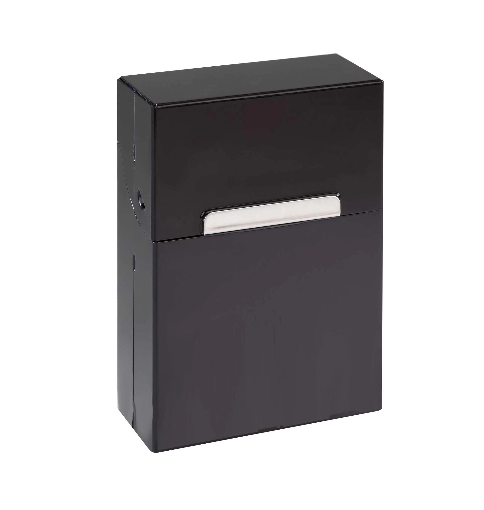 Zigaretten Etui, schwarz - 0