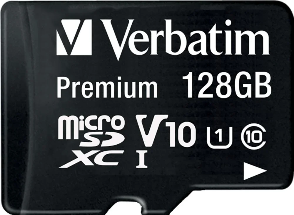 128 GB microSDXC Speicherkarte mit SD Karten-Adapter, Class10 - 0