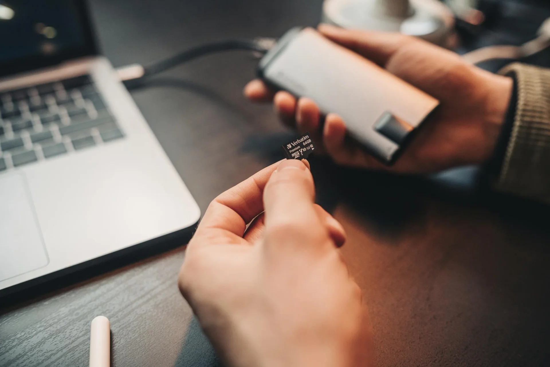 128 GB microSDXC Speicherkarte mit SD Karten-Adapter, Class10 - 4