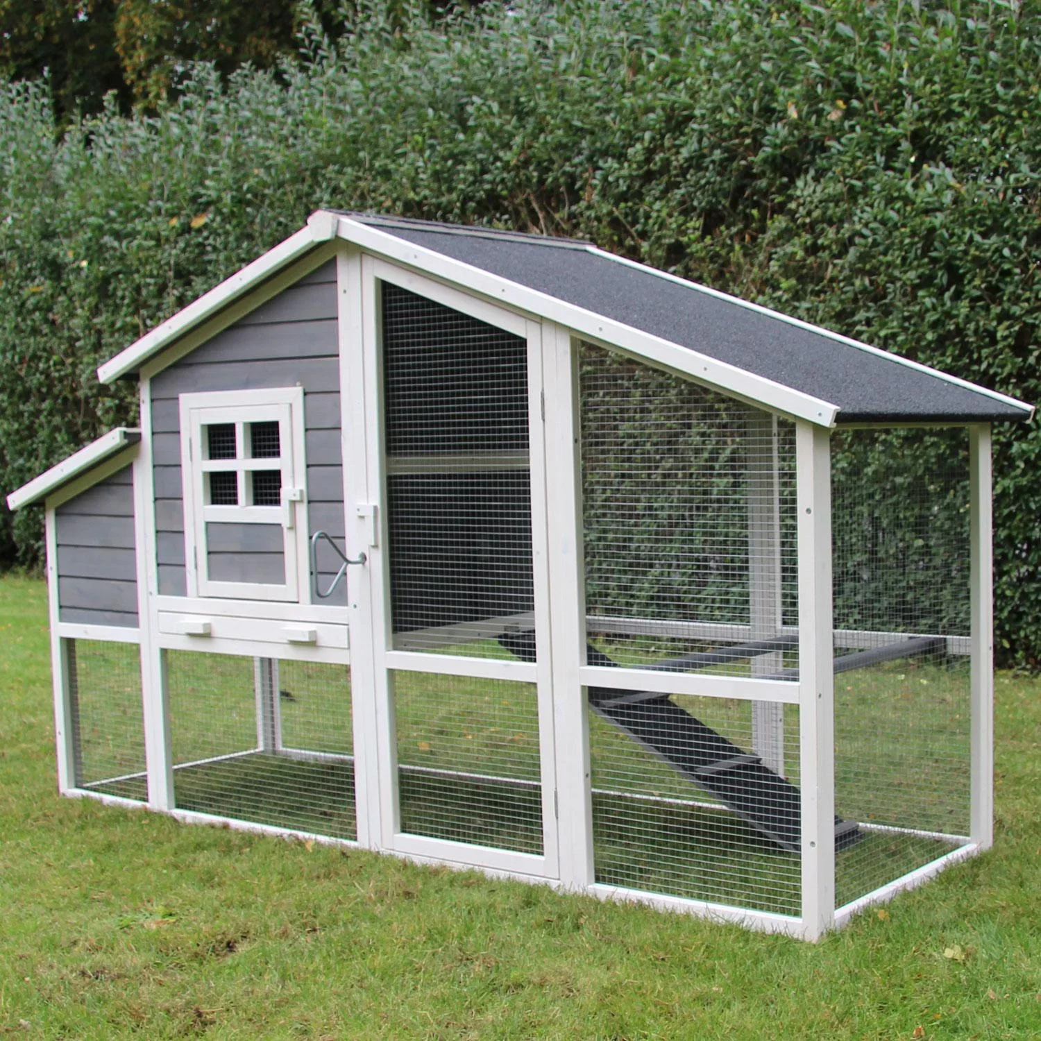 Hühnerstall Wilma, 199 x 70,4 x 116 cm - 1
