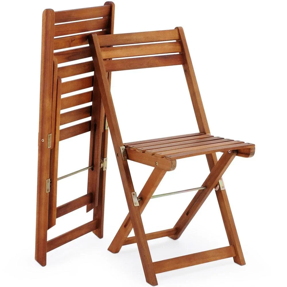 Balkonset aus Akazienholz 3-teilig. - 1