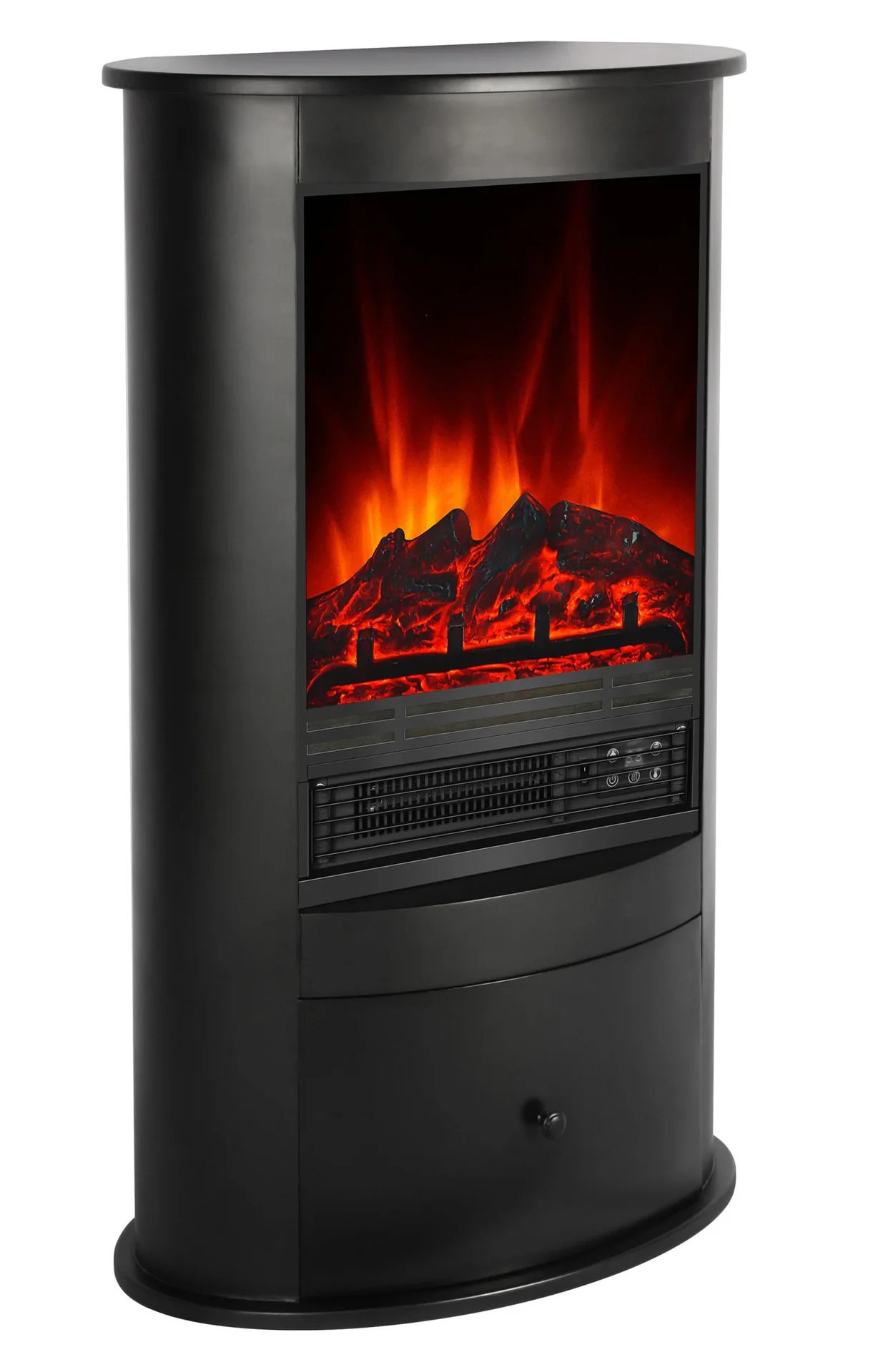 Elektro-Kamin "Wien II", Schwarz - 7