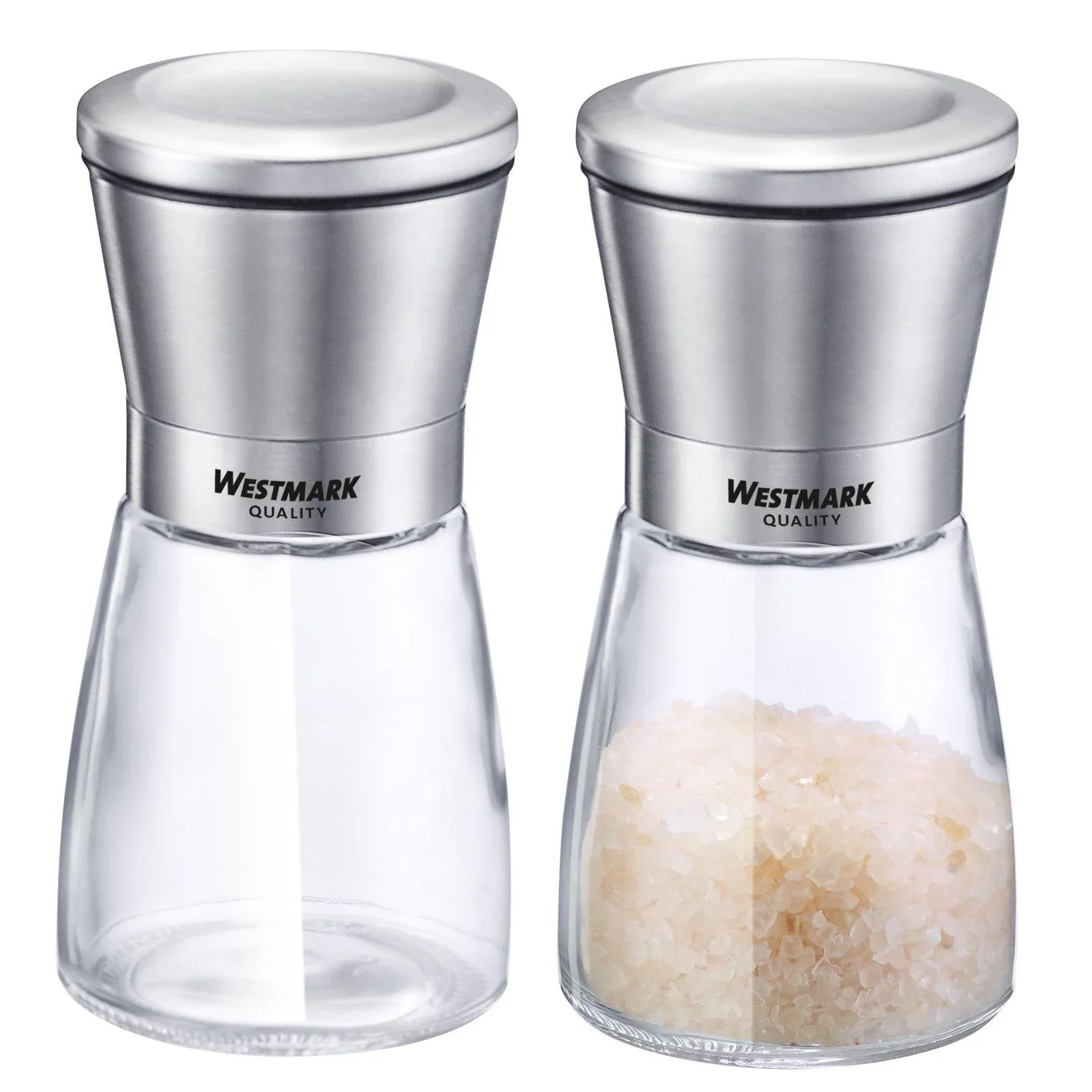 Gewürzmühlen Edelstahl, 2-teilig - 3