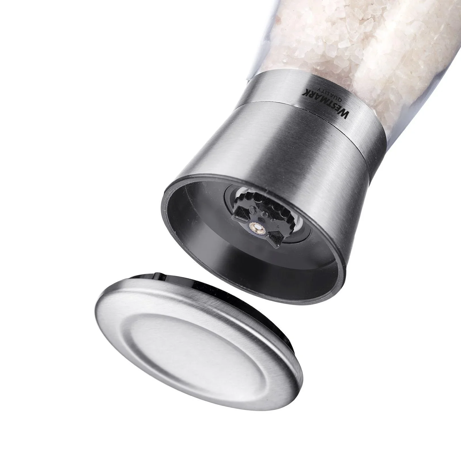 Gewürzmühlen Edelstahl, 2-teilig - 4