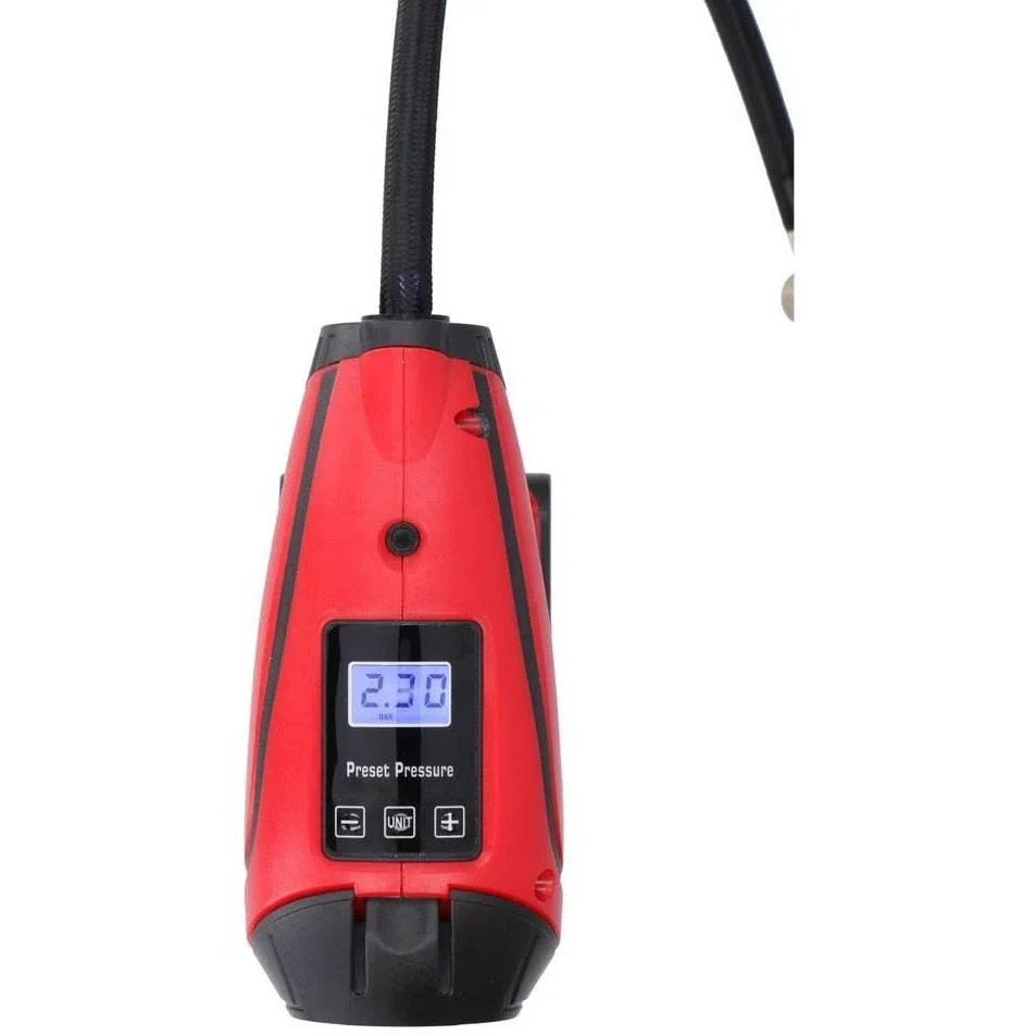 Akku Lufhtkompressor 12V 230V 8 Bar rod - 1