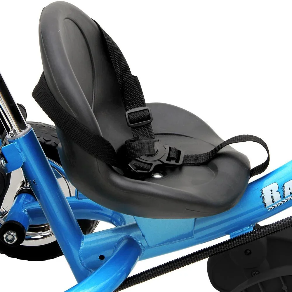 Kinder-Dreirad Raceline - Metall - Schiebestange - blau - 4