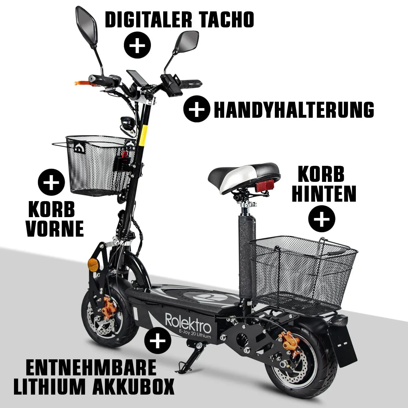 E-Scooter E-Joy 20 - Lithium - 1