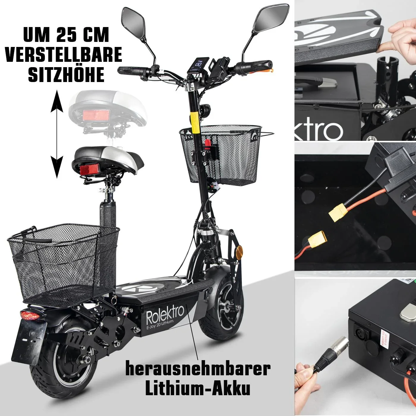 E-Scooter E-Joy 20 - Lithium - 2