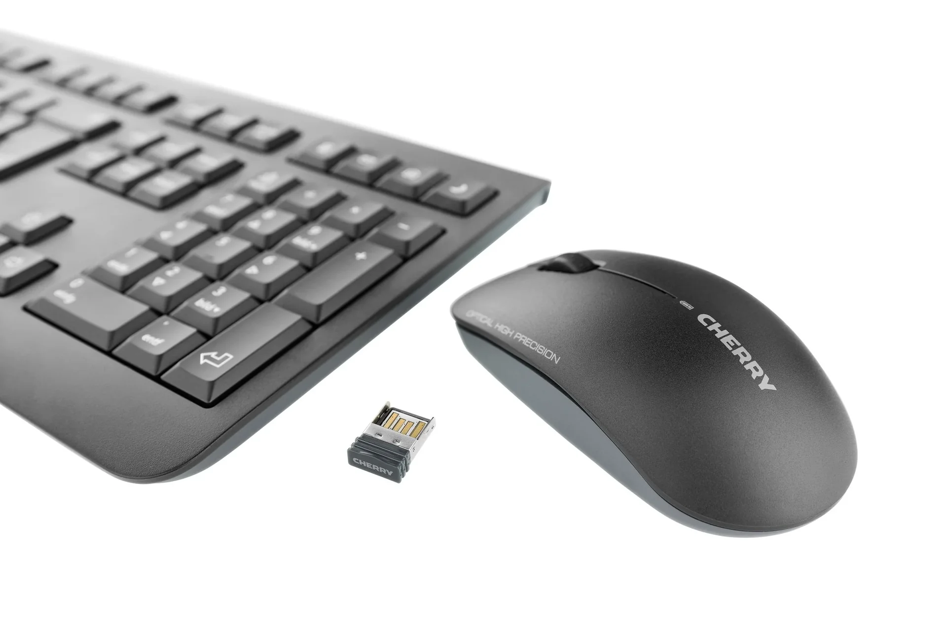Kabelloses Tastatur-Maus-Set DW 3000 schwarz - 0
