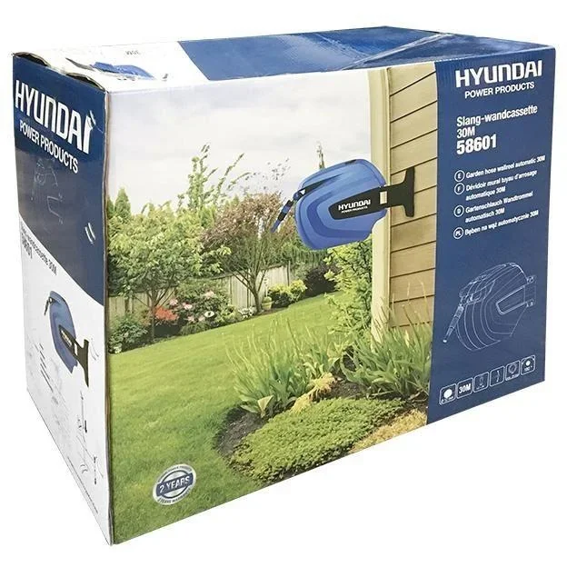 Wandschlauchkasten 30x12mm inklusive 2-teiligem Düsensatz - 7