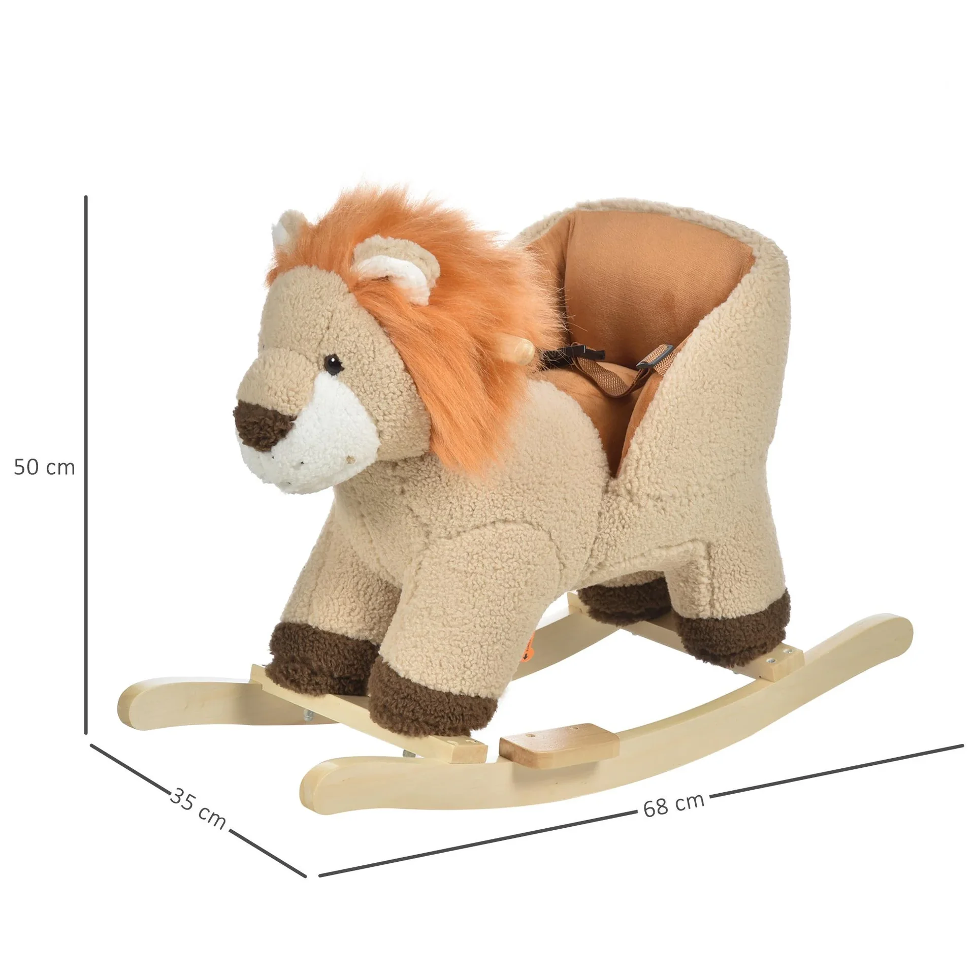 Kinder Schaukelpferd als Löwe - 3