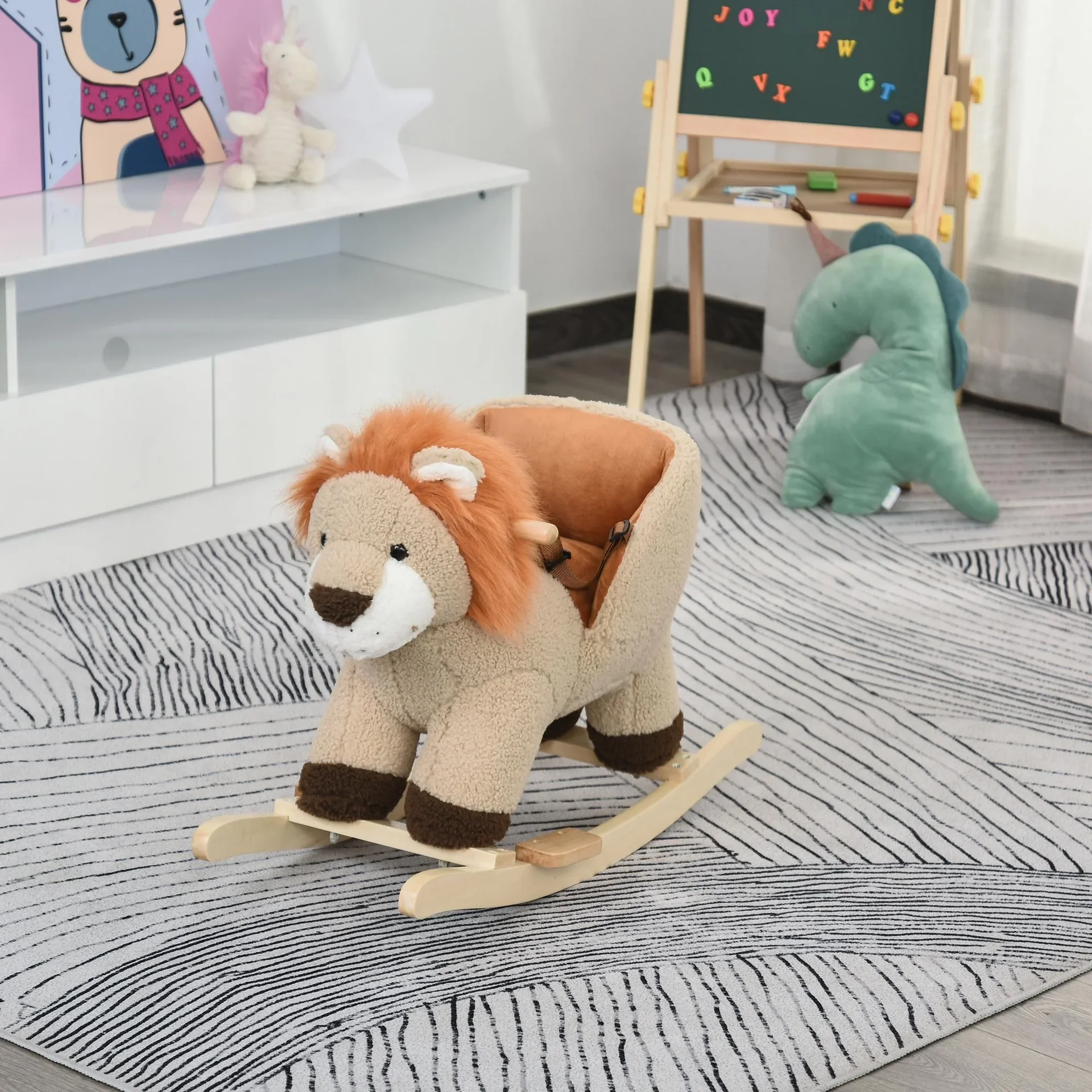 Kinder Schaukelpferd als Löwe - 4