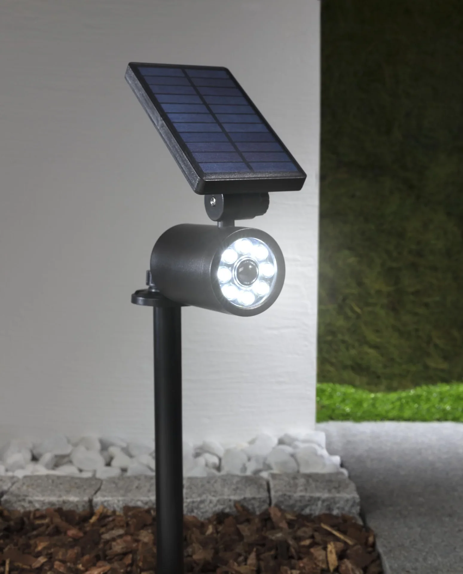 Solar Sicherheitsstrahler + Kamera Dummy - 0