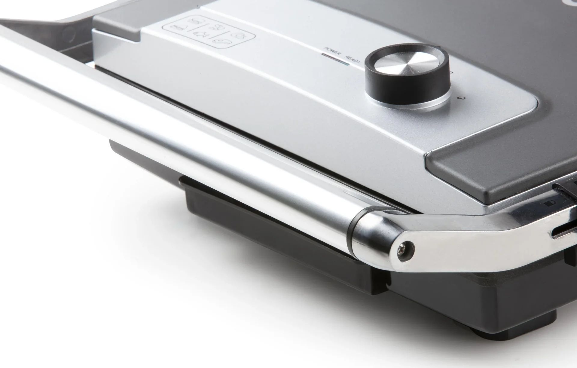 Multi Kontaktgrill, 2000 Watt Edelstahlgehäuse - Multi Elektrogrill - Paninigrill - 1