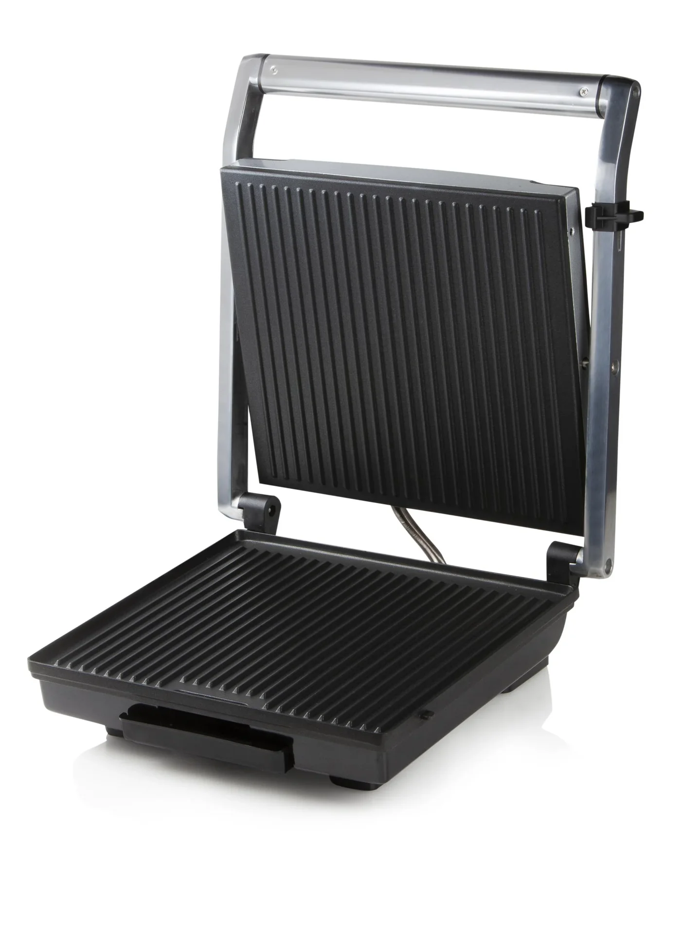 Multi Kontaktgrill, 2000 Watt Edelstahlgehäuse - Multi Elektrogrill - Paninigrill - 5