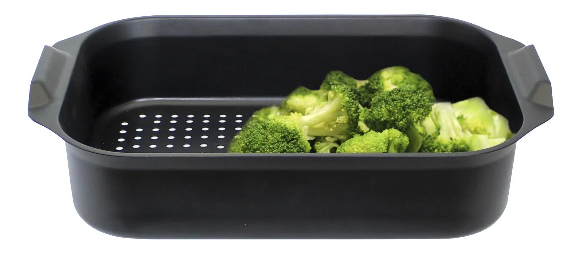 DuoVital Keramikbräter mit Dünst- und Gareinsatz 7 Liter - 2in1 mit Aromadeckel - 0