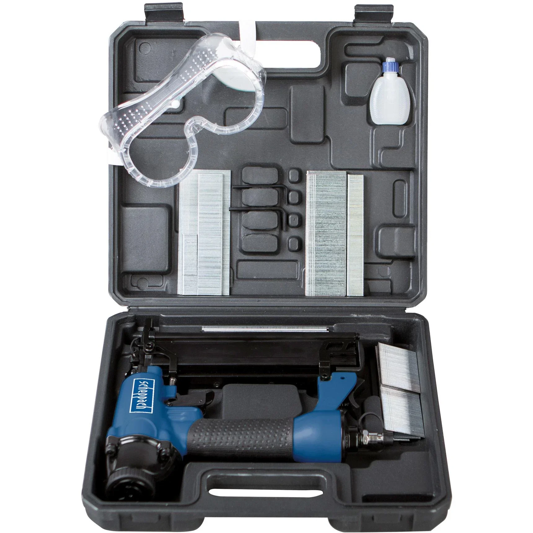 2-in-1 Drucklufttachograph (Nägel/Heftklammern) - 0