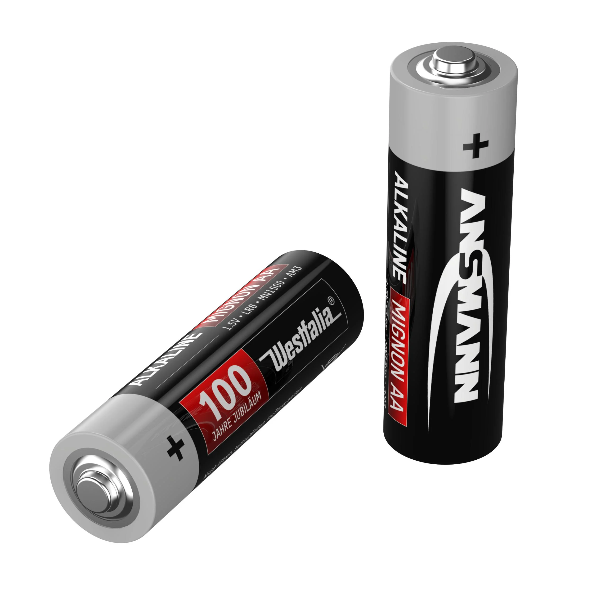 Red-Alkaline Mignon (AA) Batterien - 100 Stück - 0