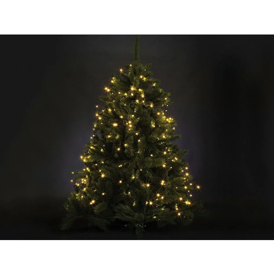 Vellight Weihnachtsbeleuchtung - für Weihnachtsbäume bis zu 240 cm - 330 LEDs - Warmweiß - Innen & Außen - 2