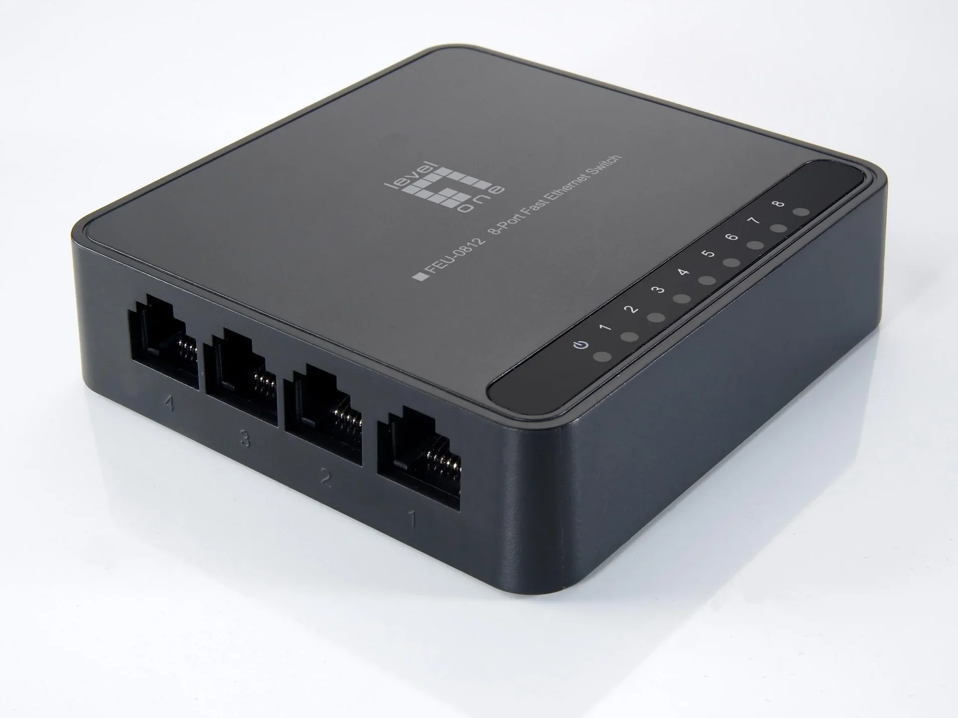 Switch 8x FE FEU-0812 Kunststoff - 0