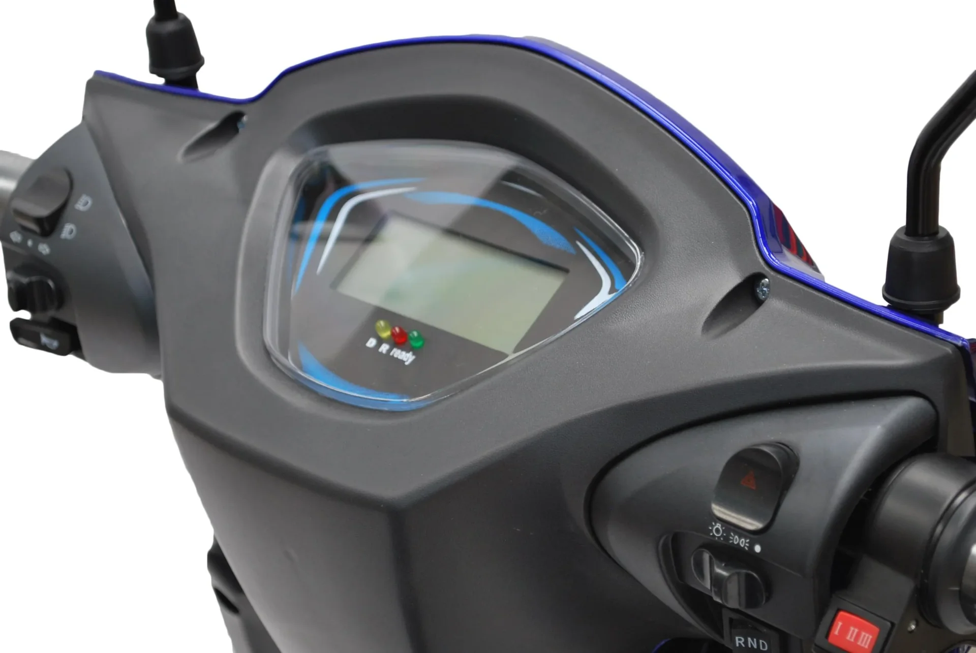 Elektromobil blau - 25 km/h - 1000 Watt - Seniorenmobil - 7