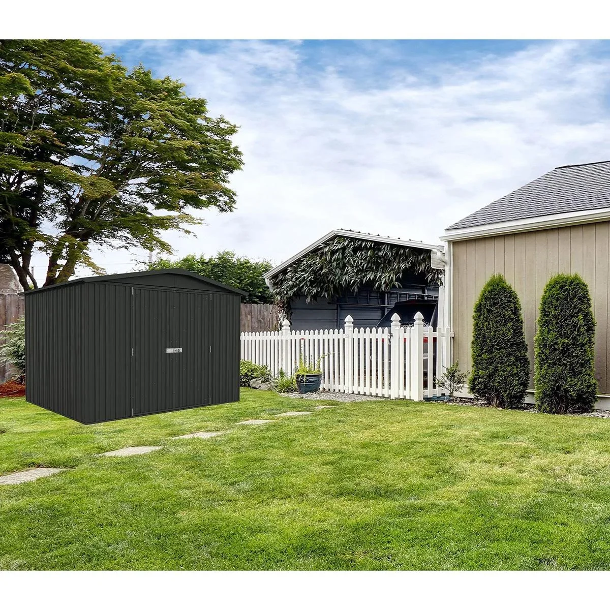 Absco Regent MB30292RK Metallschuppen - 300x292x206 cm - 2