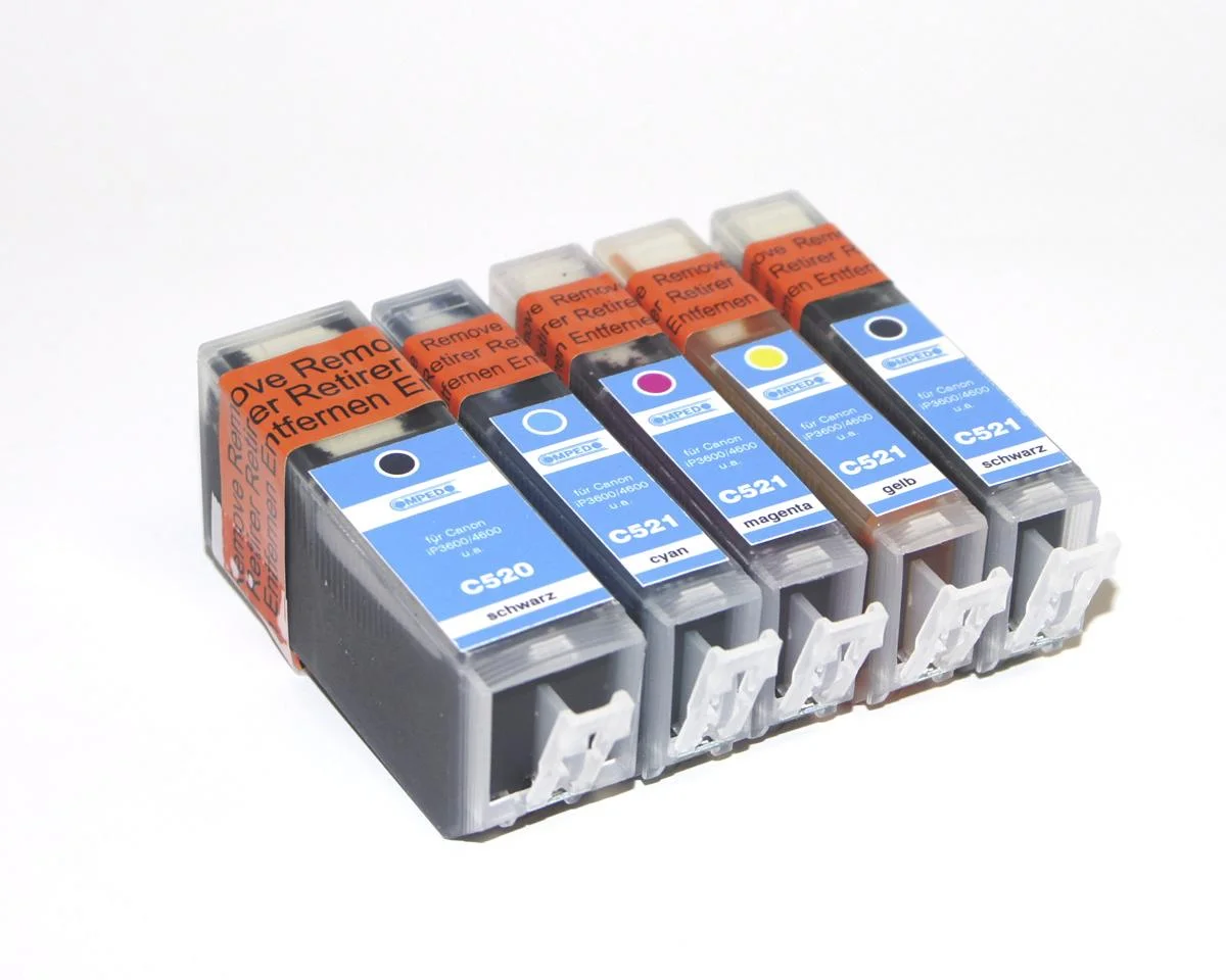 Druckerpatrone für CANON 3er Multipack CLI-521 (C/M/Y) - 0