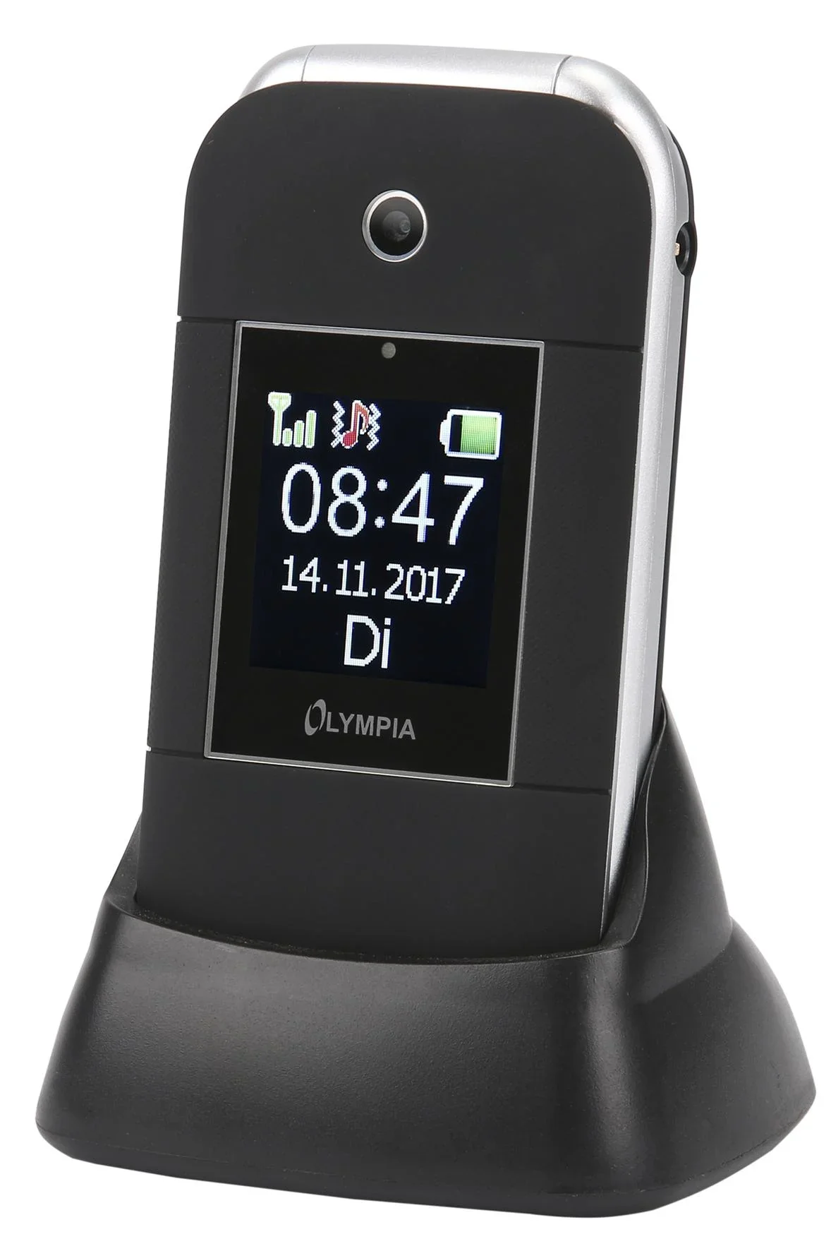 Mobiltelefon Janus mit extra großen Wähltasten und integrierter Kamera mit Blitzlicht - 1