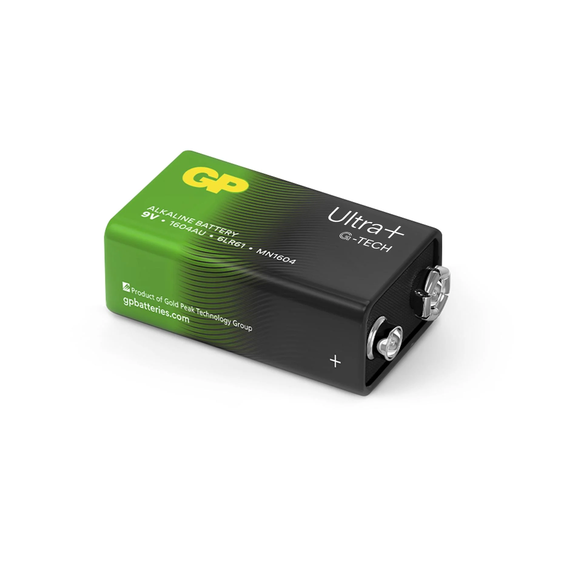 ULTRA PLUS 9V Block Alkaline Batterie - 1 Stück - 7