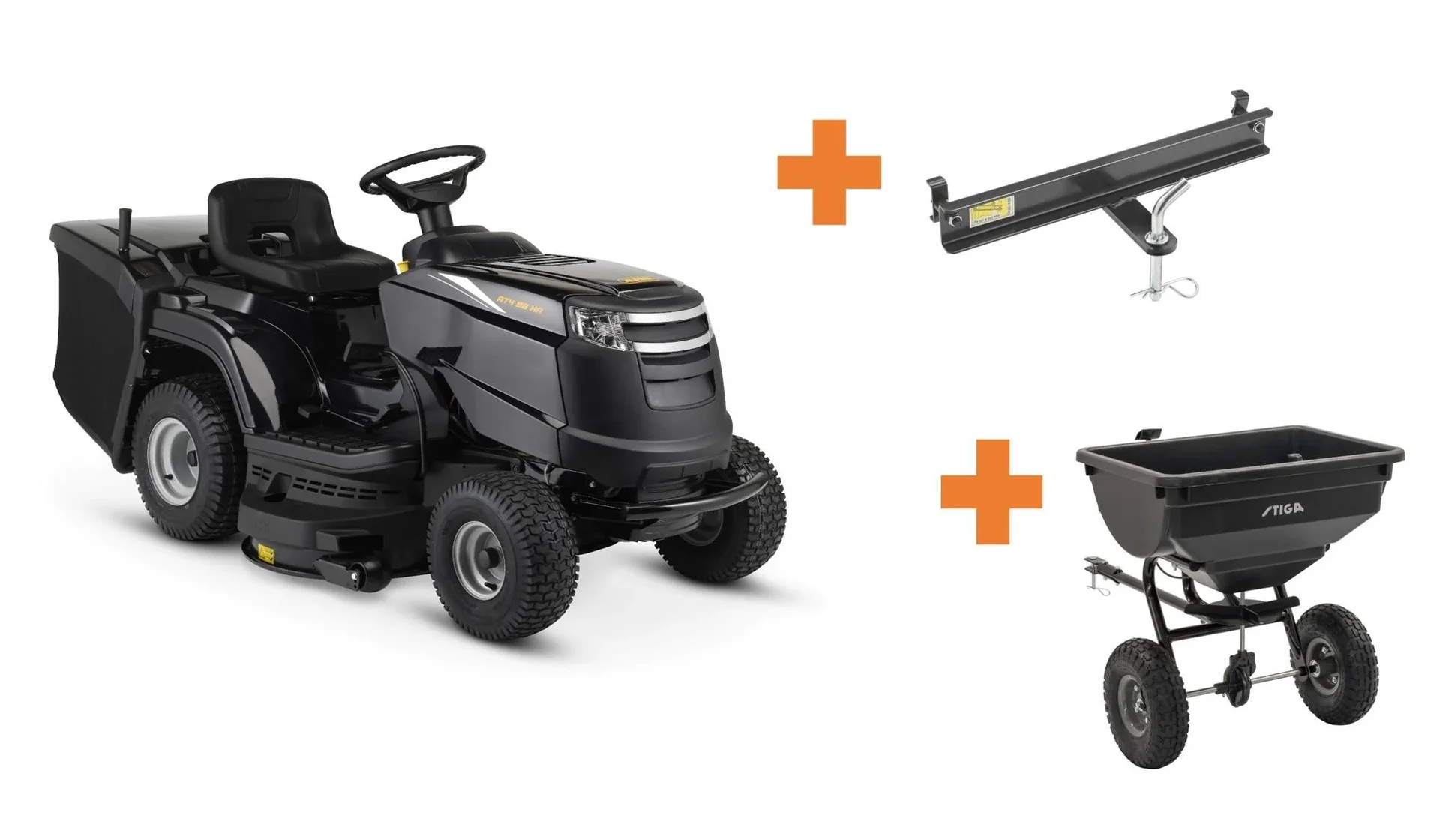 Rasentraktor AT4 98 HA, Hydrostat, Doppelmesser, 98 cm Schnittbreite - 1