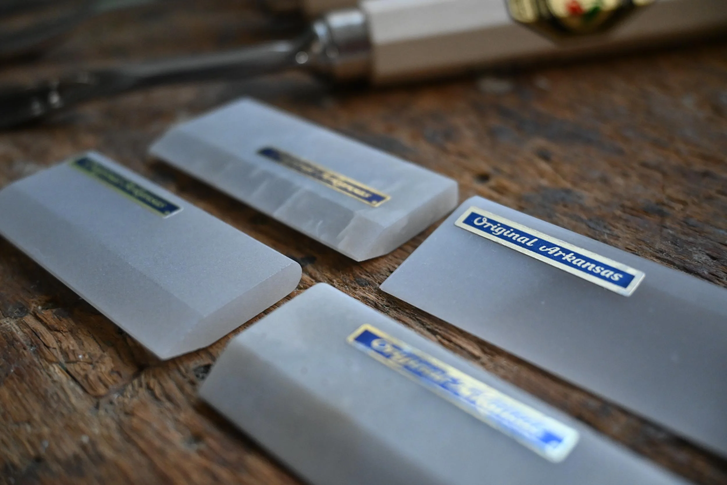 Abziehsteine für Schnitzwerkzeuge 4-teilig - 3